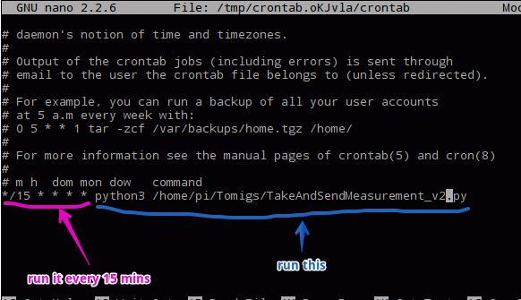 Linux's Crontab for scheduled tasks